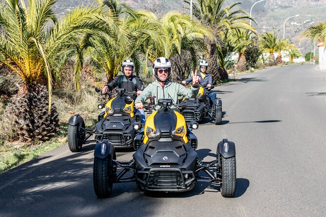 3 Wheel Motorcycle like Quad/Buggy Tour Gran Canaria (Maspalomas) - Adrian and the safety briefing: why this tour feels reassuring