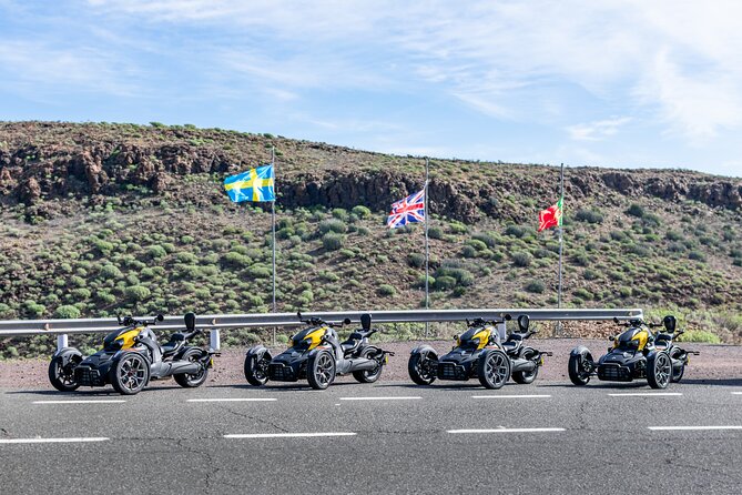 3 Wheel Motorcycle like Quad/Buggy Tour Gran Canaria (Maspalomas) - Weather and comfort: cooler up high, bring layers