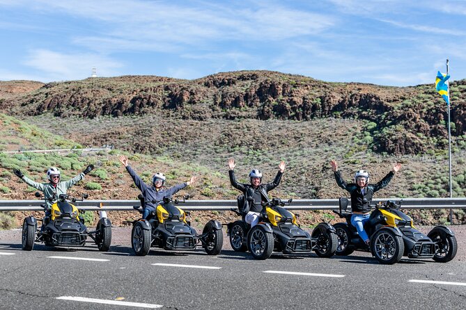 Can-am Ryker three wheels tricycle Mountain Tour (Maspalomas) - Can-Am Ryker Three-Wheel Driving: Why It Feels Easier Than It Sounds