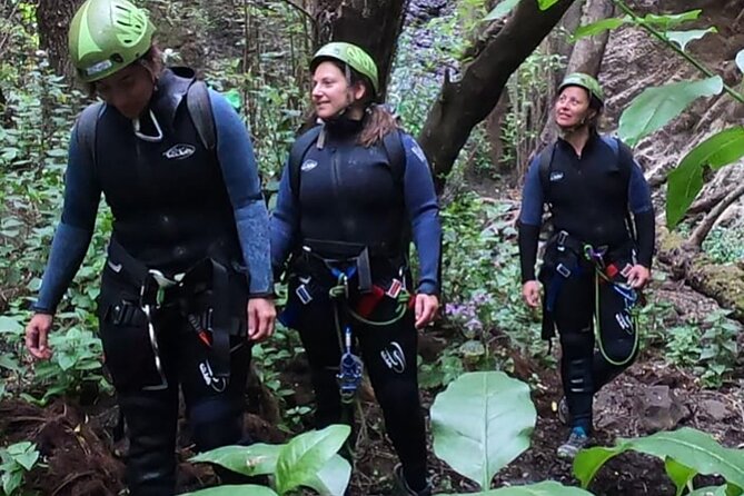 Canyoning Experience in Gran Canaria (Cernícalos canyon) - The canyon action: jumps, slides, abseils, and that return scramble