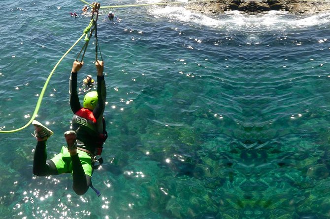 Coasteering experience in Gran Canaria - Safety Gear and Guide Style (Miguel’s Calm, No-Panic Approach)