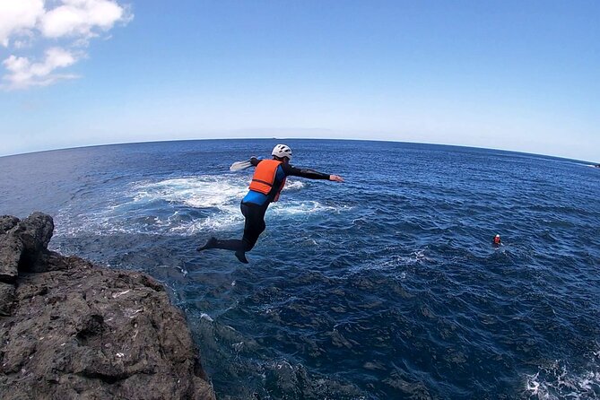 Coasteering Gran Canaria: The Atlantic Mountains Adventure Route - The Cliff Jump and Snorkel Time