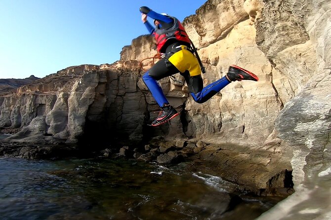 Coastering in Gran Canaria (Aquatic Route in the ocean cliffs) - Coastering on Mogán’s cliffs: what you’re really signing up for