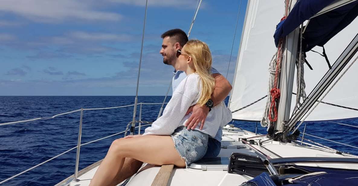 From Puerto de Mogán: Sailboat Trip with Food and Drinks - A real 8-person sailboat day from Puerto de Mogán