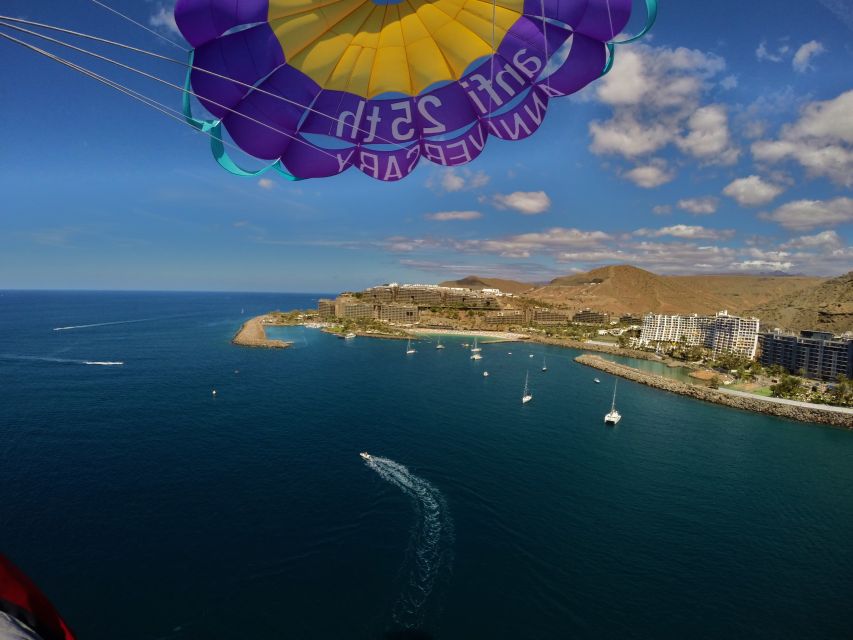 Gran Canaria: 1 to 3 Person Parasail over Anfi Beach - Key highlights at Anfi Beach parasailing