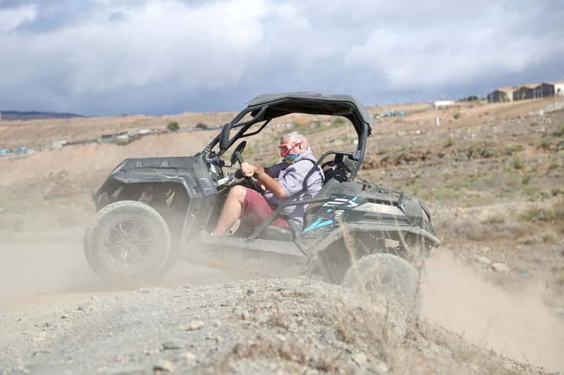 Gran Canaria: Buggy Tour Morning OR Midday- LONG TOUR 2.5 HR - First stretch: Maspalomas sightseeing before the dirt