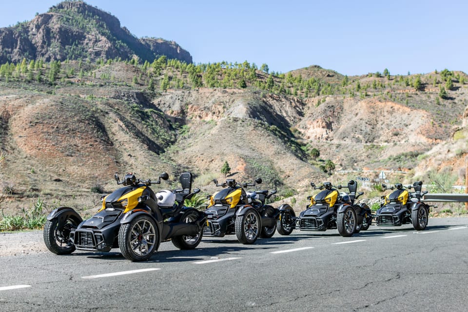 Gran Canaria: Can-Am Ryker 3-Wheel Motorcycle / Buggy / Quad - How Hard Is It to Ride the Ryker? Automatic Helps, Focus Still Matters