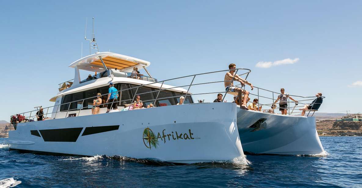 Gran Canaria: Fun Catamaran Cruise with Food and Drinks - Pickup, coach ride, and getting to Puerto Rico de Gran Canaria