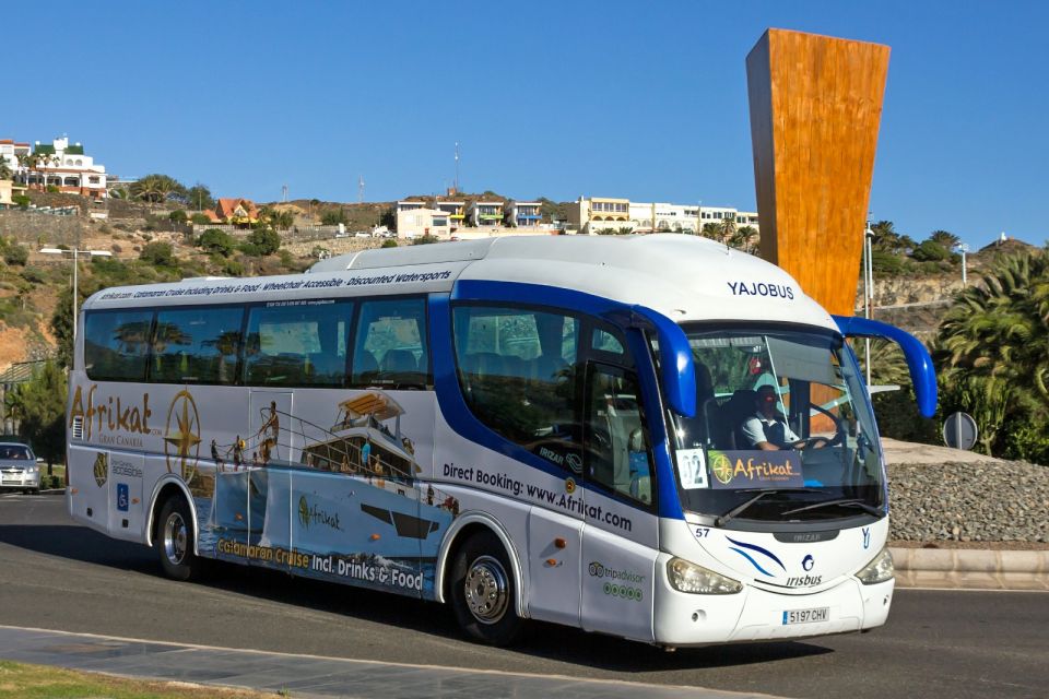 Gran Canaria: Fun Catamaran Cruise with Food and Drinks - The Mogán stop: lunch, swimming, and snorkel time