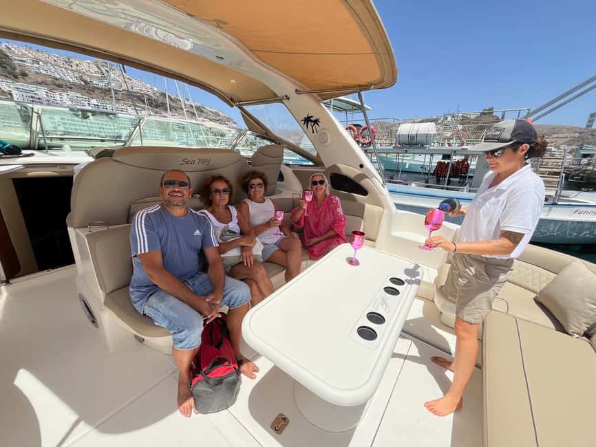 Gran Canaria: Shared yacht excursion with beverages, lunch and snorkeling - The Swim Break: Snacks, Lunch-Style Food, and Timing