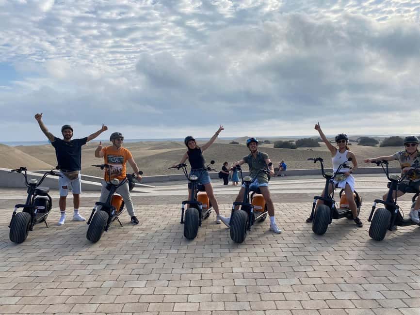 Maspalomas: 2-Seater Chopper E-Scooter Rental - Renting The Harley-Style Chopper Scooter in Maspalomas
