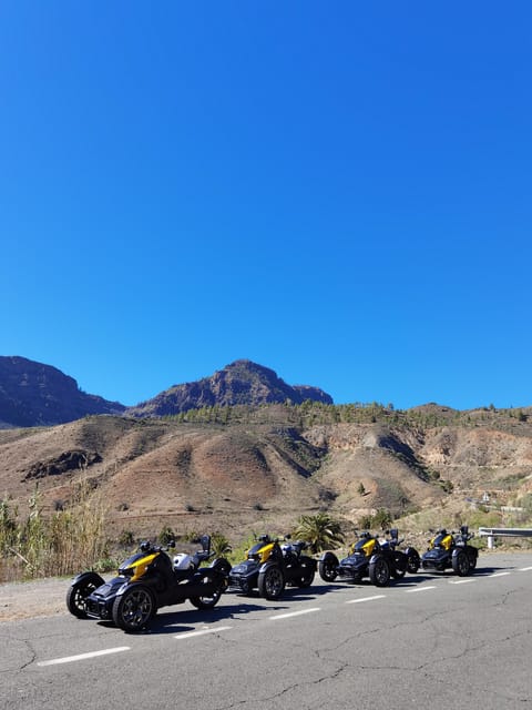 Maspalomas: Ryker Moto Tour to Fataga (Mountain buggy) - Maspalomas mountain driving: what the Ryker feels like