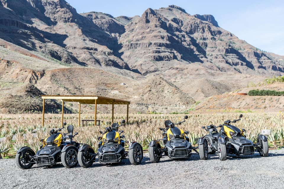 Maspalomas: Ryker Moto Tour to Fataga (Mountain buggy) - Playa del Inglés briefing: why those short 15-minute segments exist