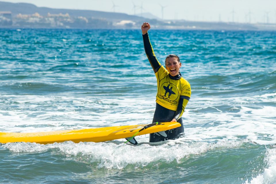 Playa del Inglés Maspalomas: High Quality Surf Classes - Theory and video tips: learning the basics before you stand
