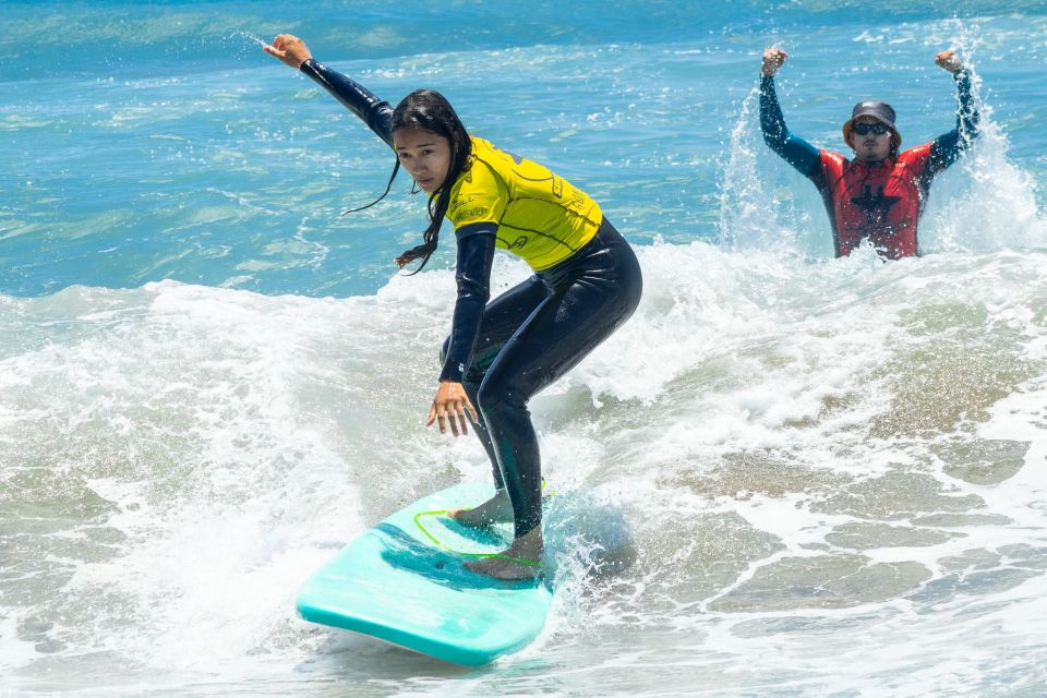Playa del Inglés Maspalomas: High Quality Surf Classes - Choosing the best waves: walking the sand or riding to the spot