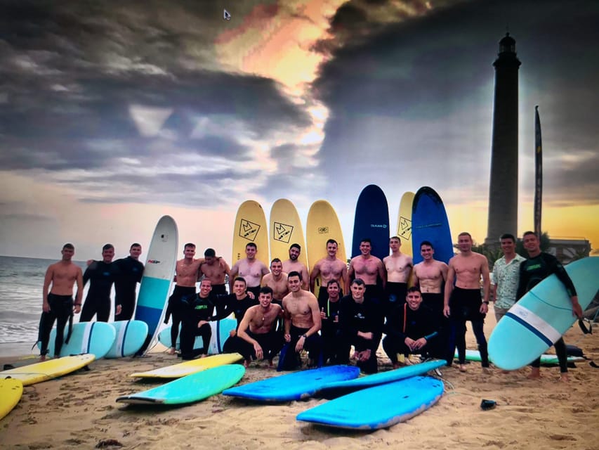 Playa del Inglés surf lessons - Meeting at Maspalomas: where the lesson really starts