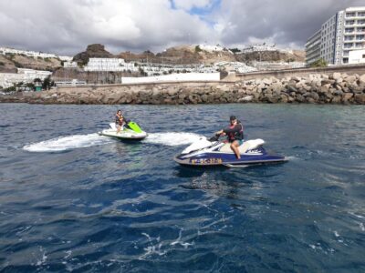 Puerto Rico de Gran Canaria: Jetski Tour - Meeting at Puerto Base: finding the dock-side team fast