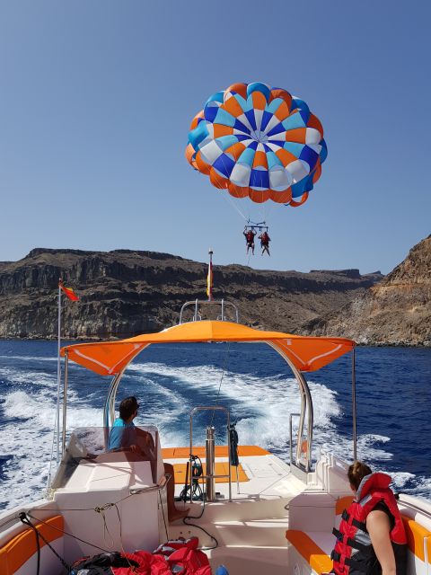 Puerto Rico de Gran Canaria : Parasailing - Parasailing Over Puerto Rico de Gran Canaria: the view, the height, the value