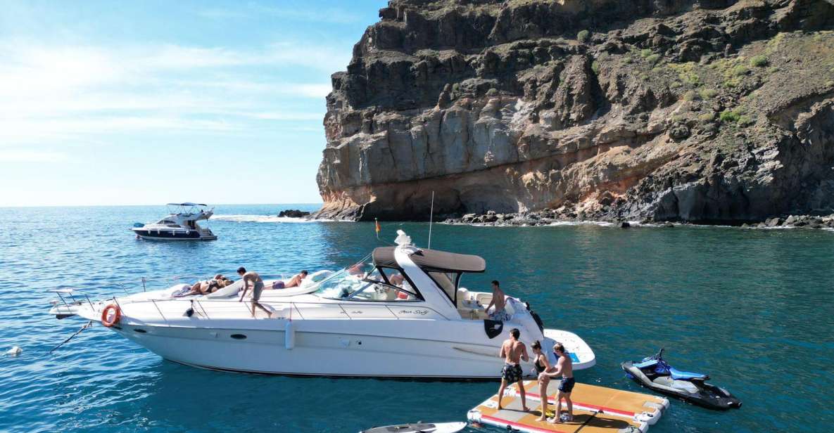Puerto Rico, Gran Canaria: Boat Tour with Tapas and Drinks - Hotel-Door Pickup and a Yacht That Fits the Moment