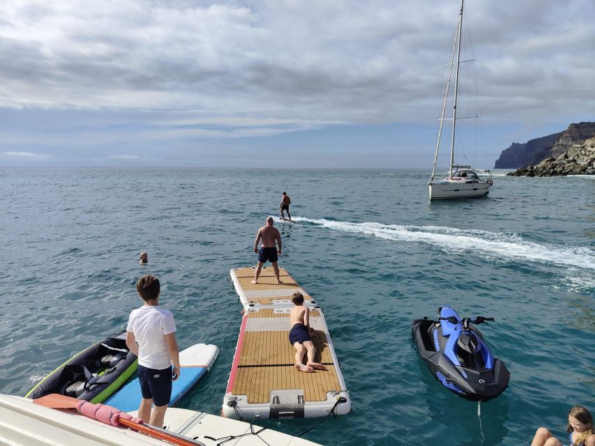 Puerto Rico, Gran Canaria: Boat Tour with Tapas and Drinks - Optional Parasailing, E-Surfing, and Jet Skiing at Port