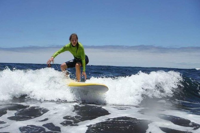 Small-Group Surf Lessons in Gran Canaria - The 4-Hour Flow: Briefing, Video Theory, Beach Simulation, and Two Sessions