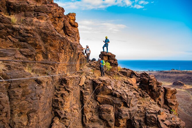Via Ferrata in Gran Canaria. Vertical adventure park. Small groups - Getting There: Bahía Feliz Near Maspalomas (Bring Your Own Transport)