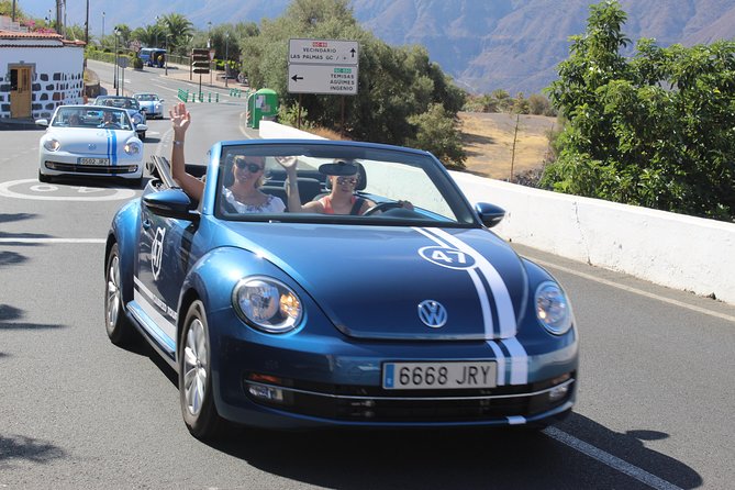 Vw Beetle Convertible Island tour Discover the island on a different way - The driving reality: manual Beetles, tight roads, and what to wear
